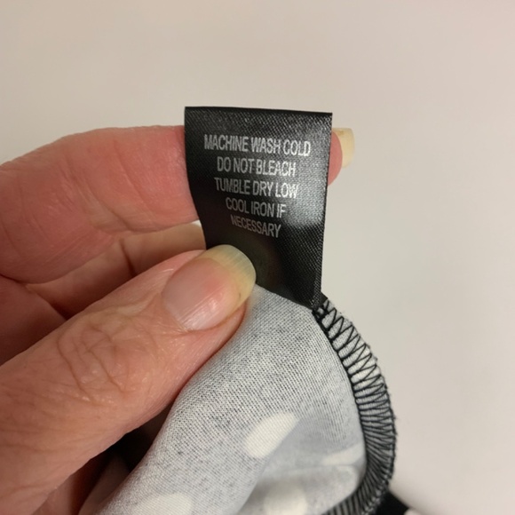 Glamour dress SZ 16 polka dots office sophisticated career business corpcore - Picture 8 of 11